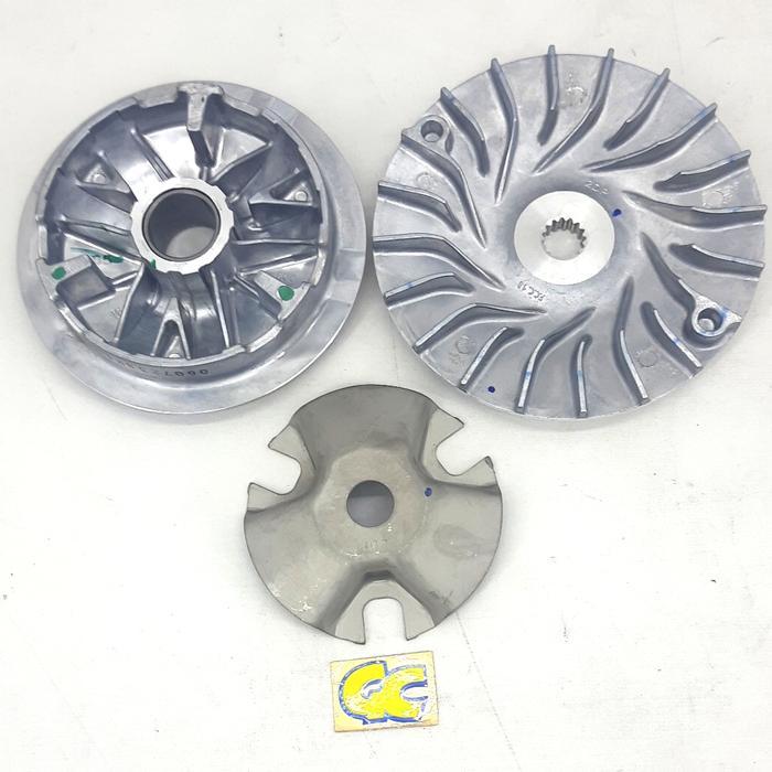 Set Pully Depan Yamaha Aerox Old, Lexi Original Yamaha