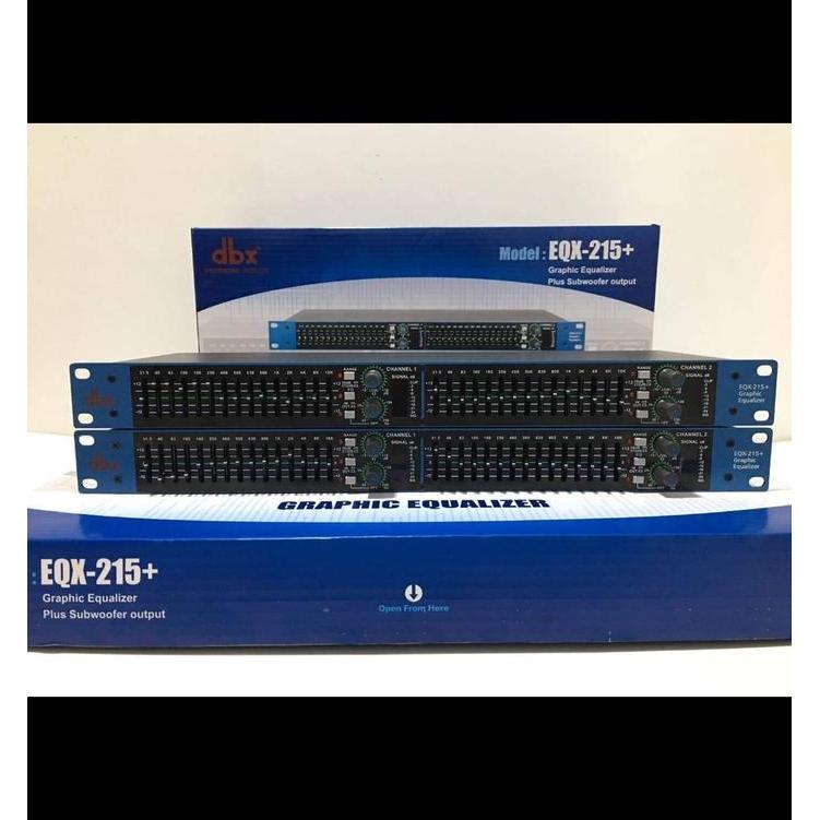 Tntgmusic- Equalizer Dbx Eqx215+ Eqx 215+ Plus Subwoofer