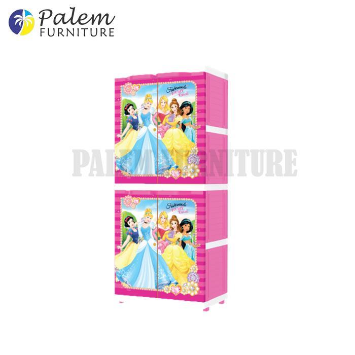 Lemari Plastik Lemari Pakaian Jumbo 4 Susun Naiba 9294