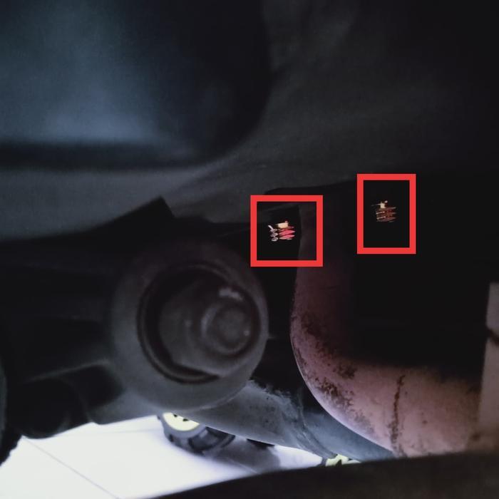 MUR PROBOLT warna GOLD untuk KNALPOT VESPA MODERN