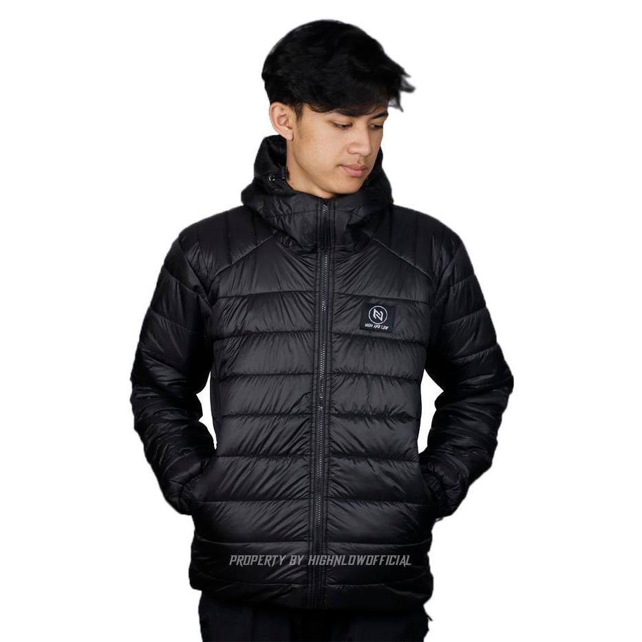 High And Low - Jaket Pendaki Gunung Jaket Gorpcore Jaket Gelembung Jacket Musim Dingin Jaket Pria