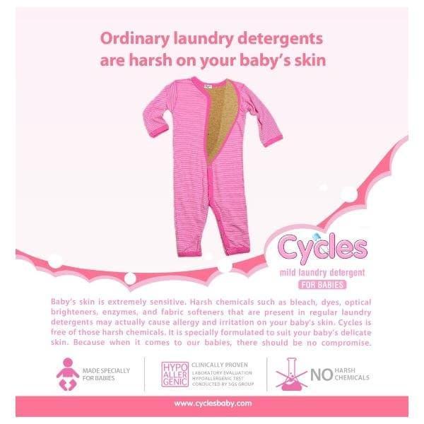 Top Cycles Mild Laundry Detergent Refill 800ml - REFILL 800ml