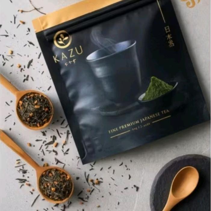 Kazu Matcha Gold Label 50G Kazu Matcha Ceremonial Kazu Matcha Premium Organic Ceremonial Grade Jas