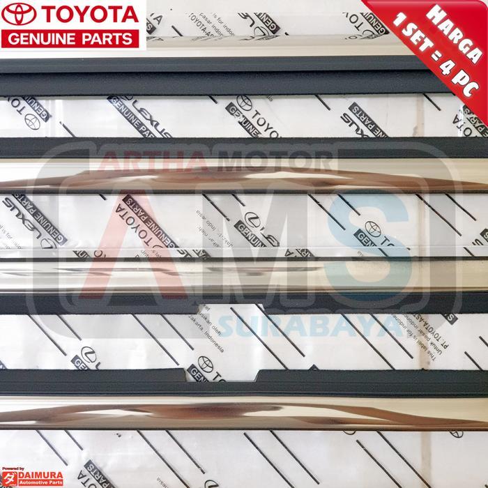 Karet Pelipit List Lis Kaca Mobil Toyota All New Vios Gen 3 Gen3
