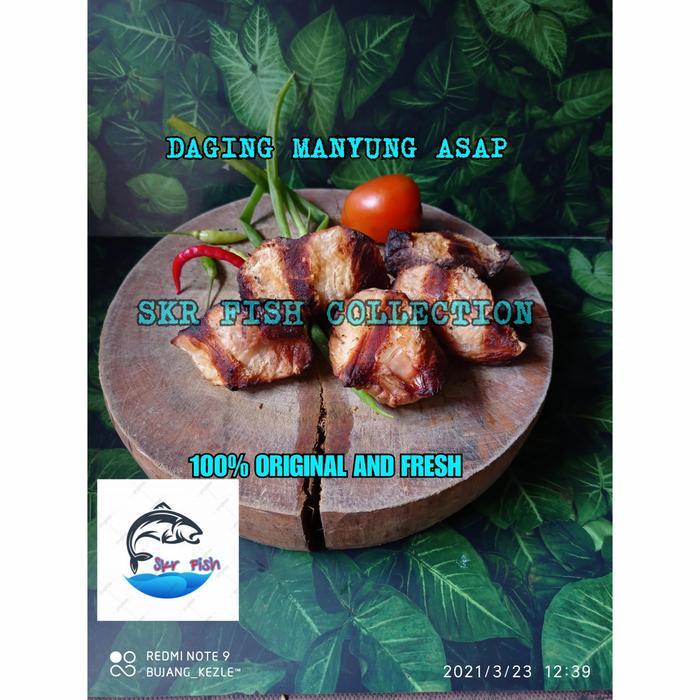 New ikan manyung asap - daging manyung asap
