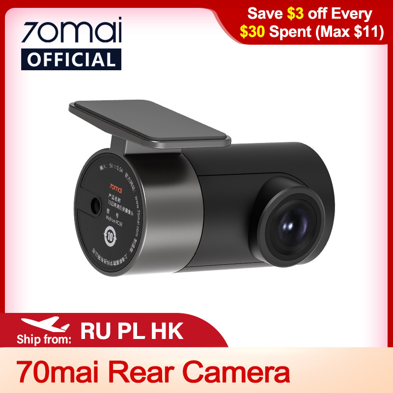 70mai Rear Cam RC06 for 70mai 4K Dash Cam 70mai A800 4K Car DVR