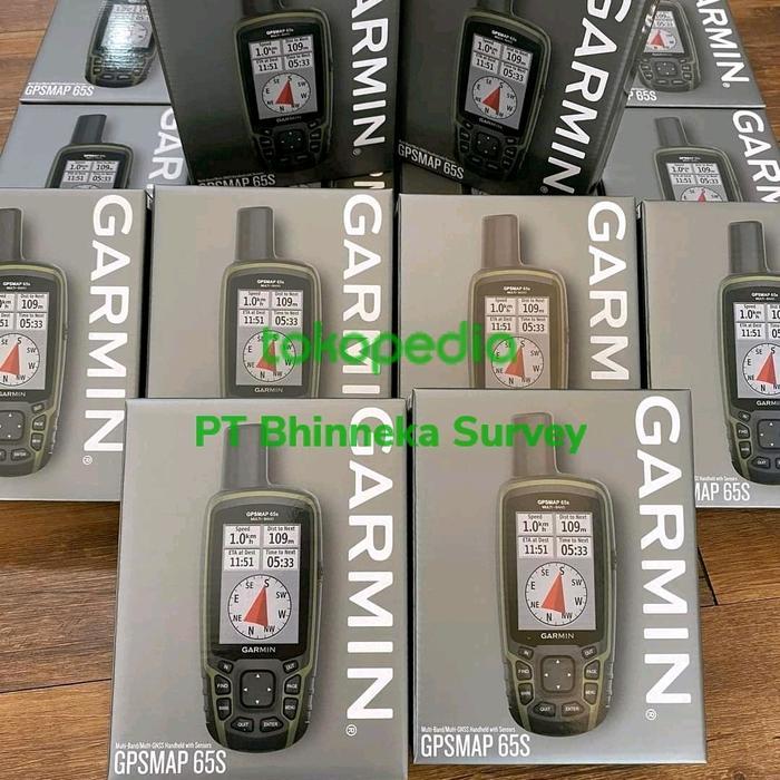 New Garmin Gps 65S Murah Bergaransi / Gpsmap 65S Free Peta Indonesia