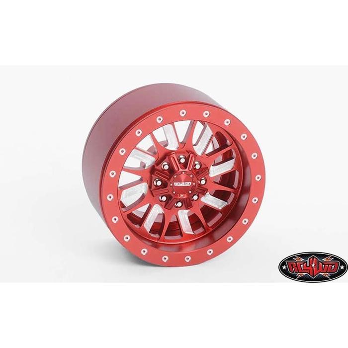 RC4WD ENFORCER 1.9" BEADLOCK WHEELS RED