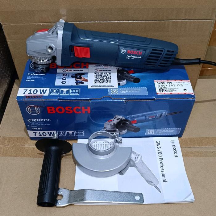 kks Paket Gerinda Bosch GWS 700 & Bor 10mm Bosch GBM 400 / Bor Beton 13mm GSB 600