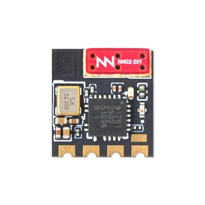 Betafpv Elrs Lite 2.4Ghz Long Range Receiver Device 10X10Mm With Smd Elrs 2.4G Flat Antenna V1.2 For