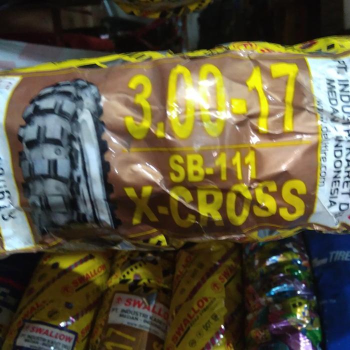 300-17 X-CROSS, Ban Motor Merk Swallow