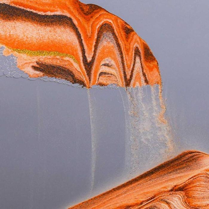 Pajangan Meja Dekorasi Jam Pasir Hisap Gurun 3D 17 cm - SA-3D