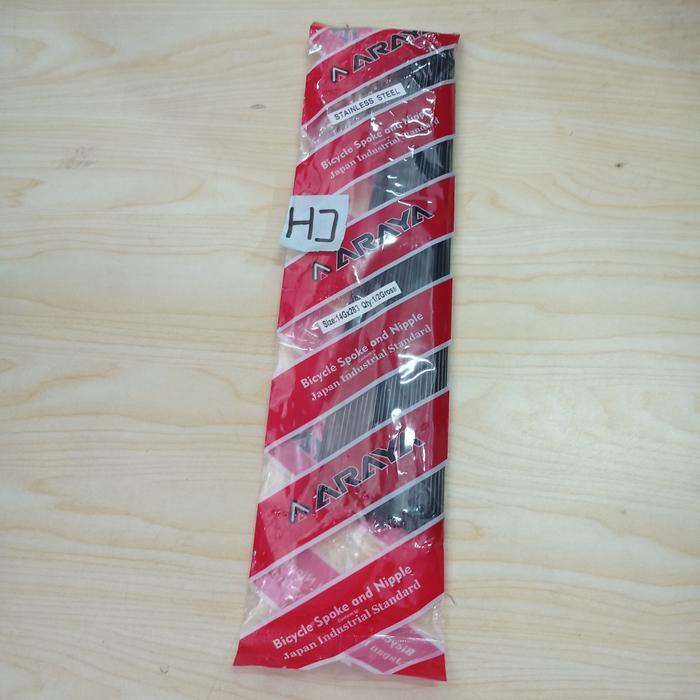 RUJI SPOKE STAINLESS ARAYA 283 RIMS VELG 700C DAN 26X1-3/8 ISI 36