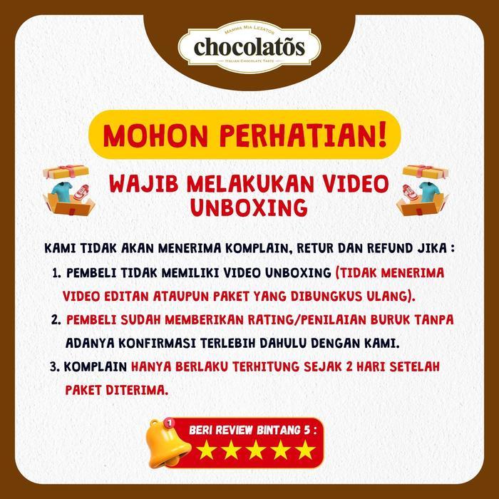 s75p- Chocolatos - 1 Box Chocolatos Vanila - 288Gr