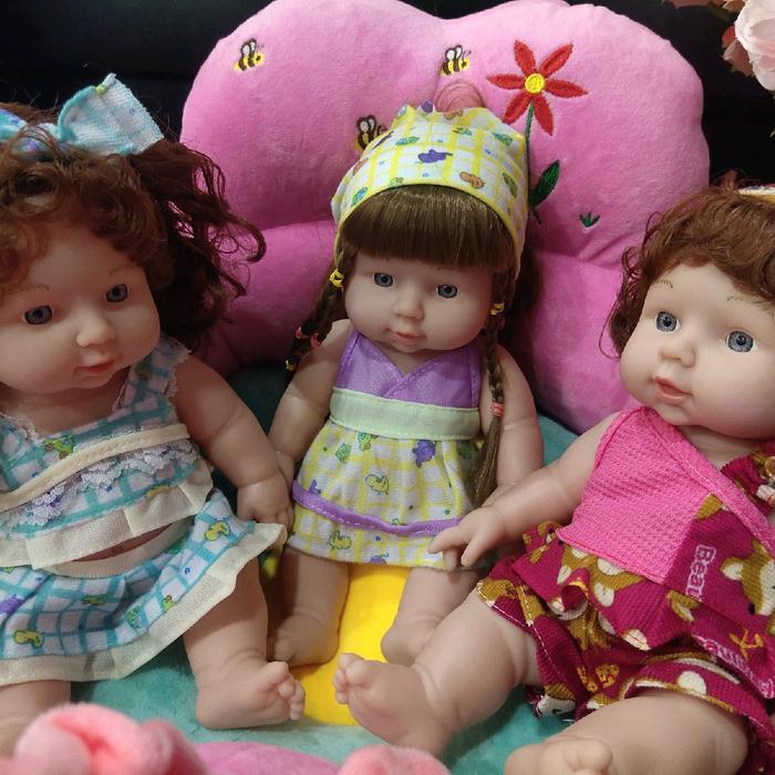 Best Seller Bpa Free Boneka Bayi Perempuan Reborn Bicara Menangis Cantik Vinyl Silikon Bisa Mandi