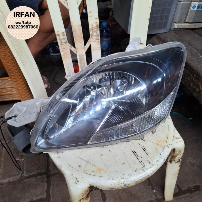 headlamp vios gen 2 Hid black crome original