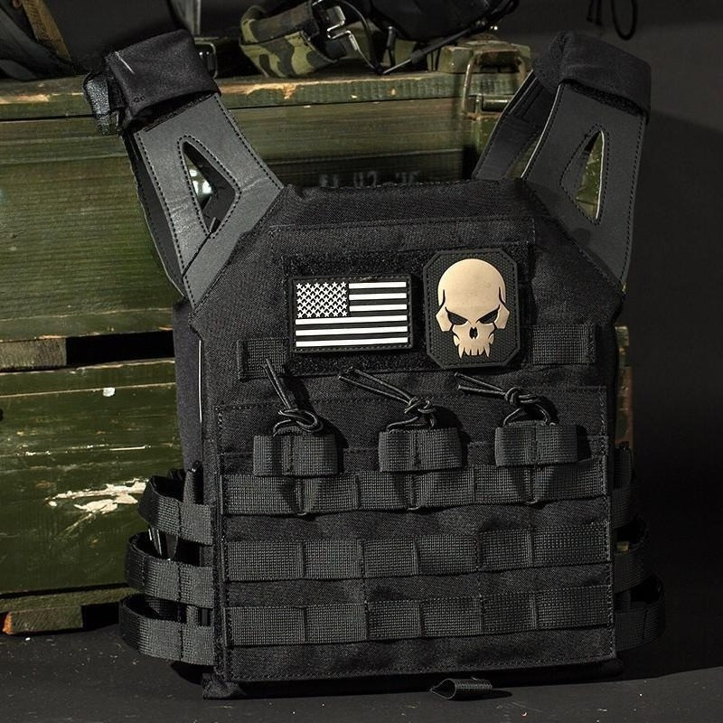 Jpc Tactical Vest Quick Reaction Ontological Vest 1000D Molle Chest Rig Protective Plate Carrier Jpc