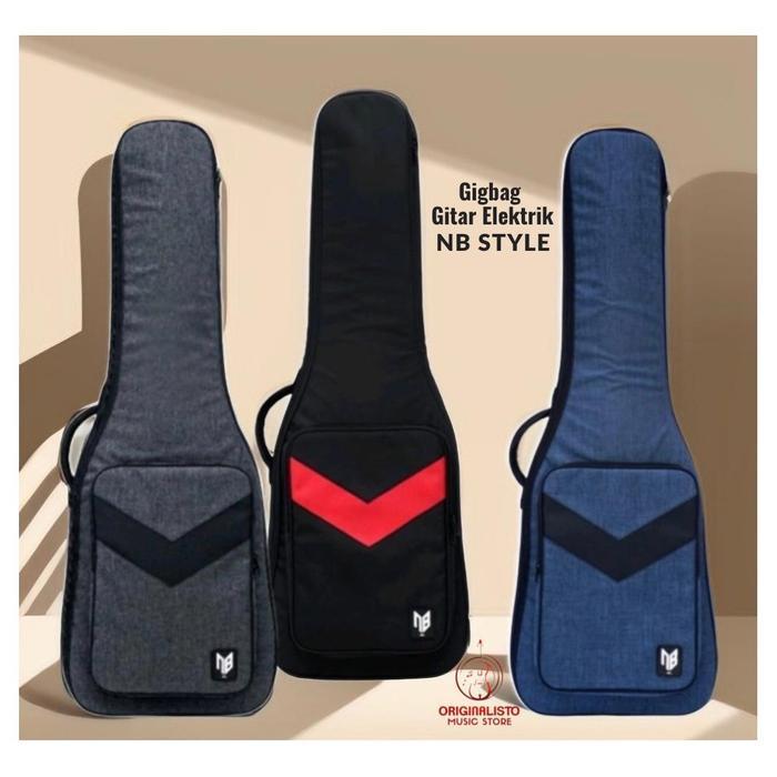 Gigbag Gitar Elektrik - Nb Style Ready Stock
