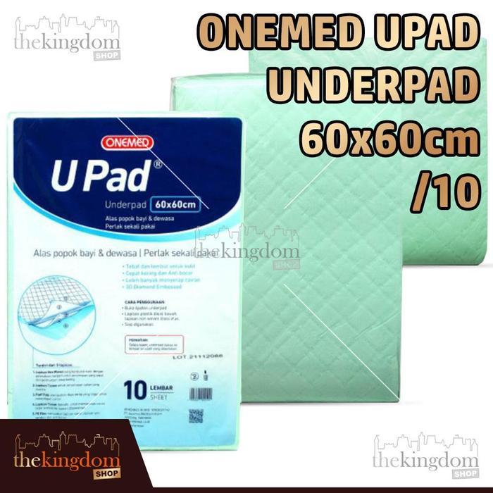 Onemed UPad Underpad 60x60 Perlak UPad Alas Popok Bayi Dewasa