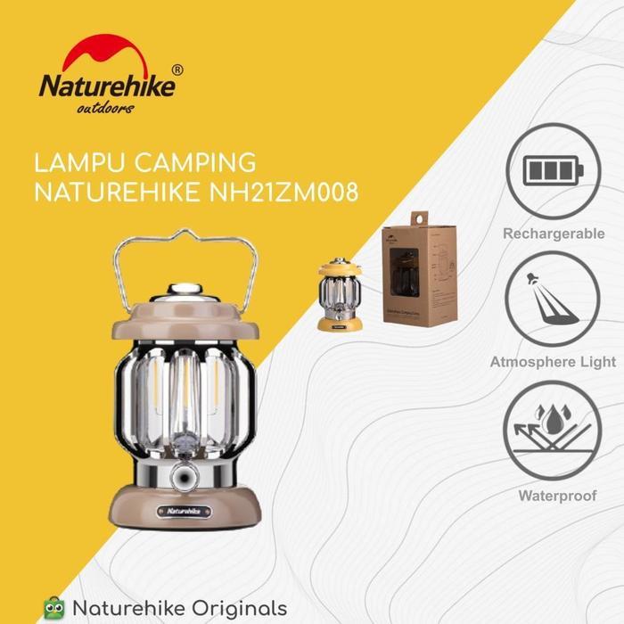 LAMPU / LENTERA TENDA GANTUNG CAMPING PETROMAK NATUREHIKE NH21ZM008