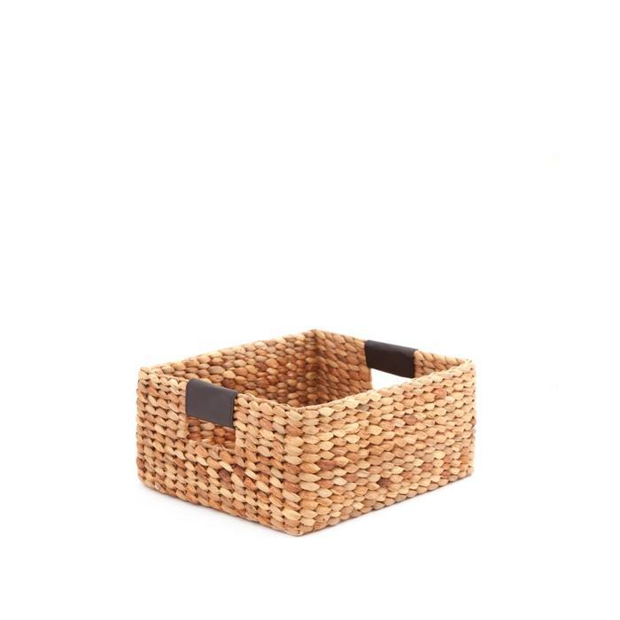 Rectangle Buco Natural/Keranjang Eceng Gondok Multifungsi