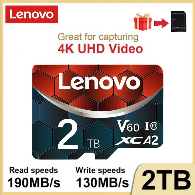 Lenovo 2TB Memory Card 128GB 1TB 512GB 256GB 64GB Micro TF SD Card