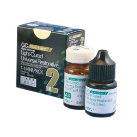 GC fuji 2 LC GIC fuji 2 light cure light cured fuji II mini pack ALICE DENTAL ALICEDENTAL