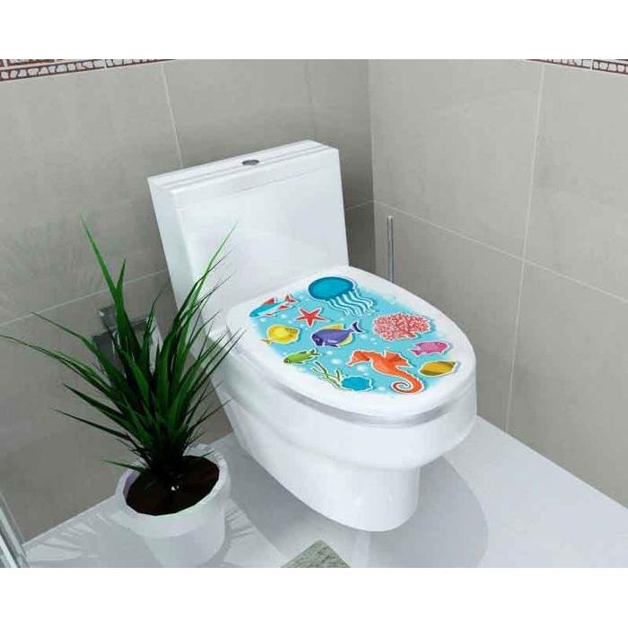 IFY (IMPORT) STICKER TOILET CLOSET STIKER TOILET DUDUK STIKER KLOSET STIKER WC DUDU TERMURAH