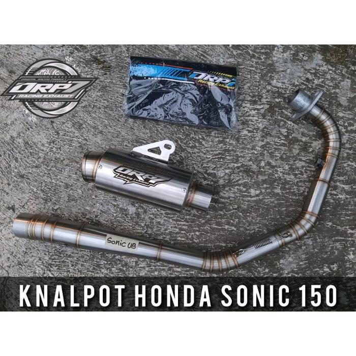 KNALPOT SONIC 150 KNALPOT RACING SONIC 150 KNALPOT UNDERBONE SONIC 150 ORIGINAL PRODUK