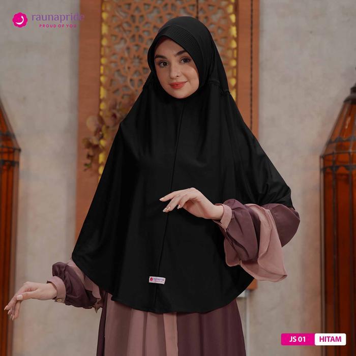 TERMURAH Rauna Pride / Hijab Instan - Jilbab Serut 01 / Kerudung Instan / Bergo Wanita / Khimar