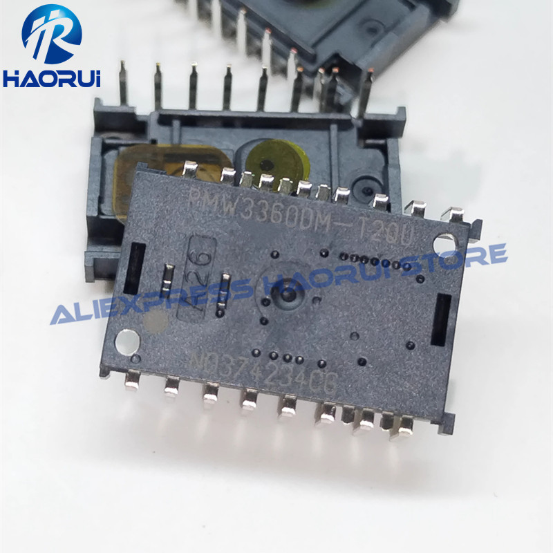 1Set/lot 100% New Original PMW3360DM-T2QU + Lens LM19-LSI PMW3360 PMW3360DM Mouse Sensor Optical Gam