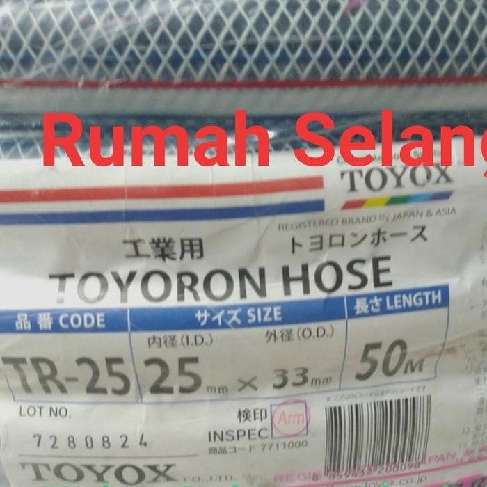 Selang Benang Toyox 1 Inch (25X33 Mm) / Selang Air Toyoron Tr-25 Roll