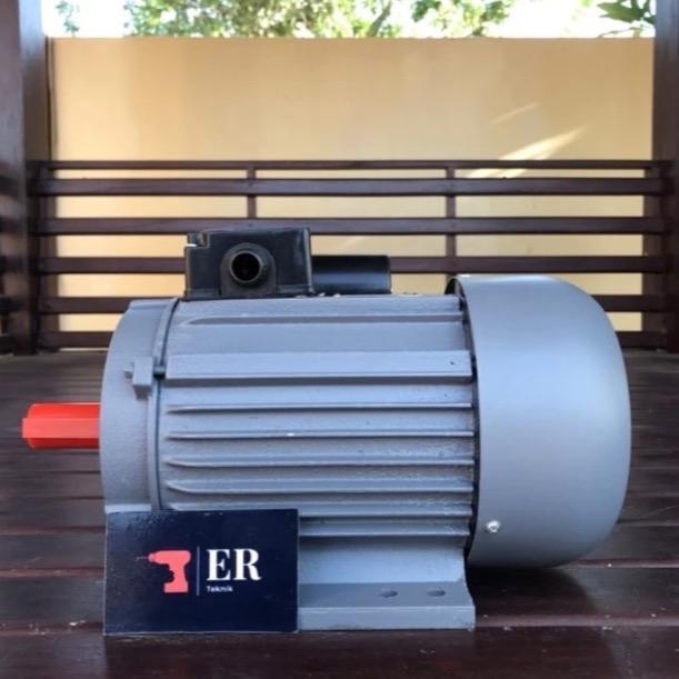 Dinamo Penggerak Wipro 1/2 Hp/Pk 1400rpm 1phase RPM Rendah Elektro Motor PACKING KAYU