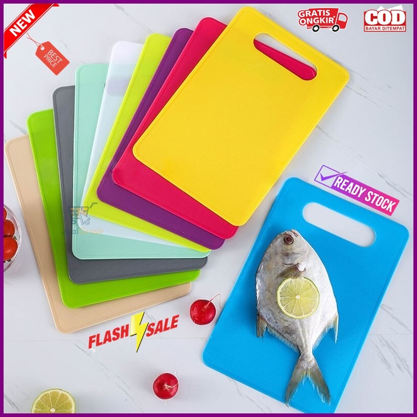 Talenan serbaguna multifungsi plastik tebal murah - Talenan murah gratis ongkir anti bakteri warna b