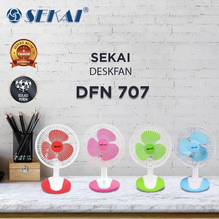Sekai Kipas Angin Meja 7" (2in1) Sekai DFN 707 DFN707 *