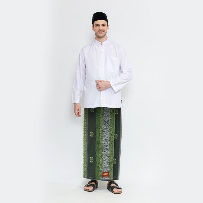 DISKON Sarung ATLAS Premium 790 Jacquard Songket Hijau Tua READY STOCK