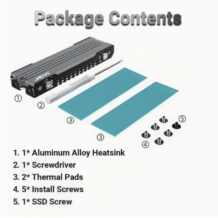 HEAT SINK NVME SATA SSD M.2 Aluminium Cooling Cooler HEATSINK