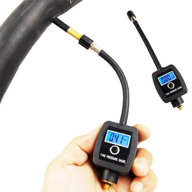 JUAL  1pc LCD Digital Tire Pressure Gauges 0-150PSI Car Tyre Air Pressure for Motorcycle Cars Truck 