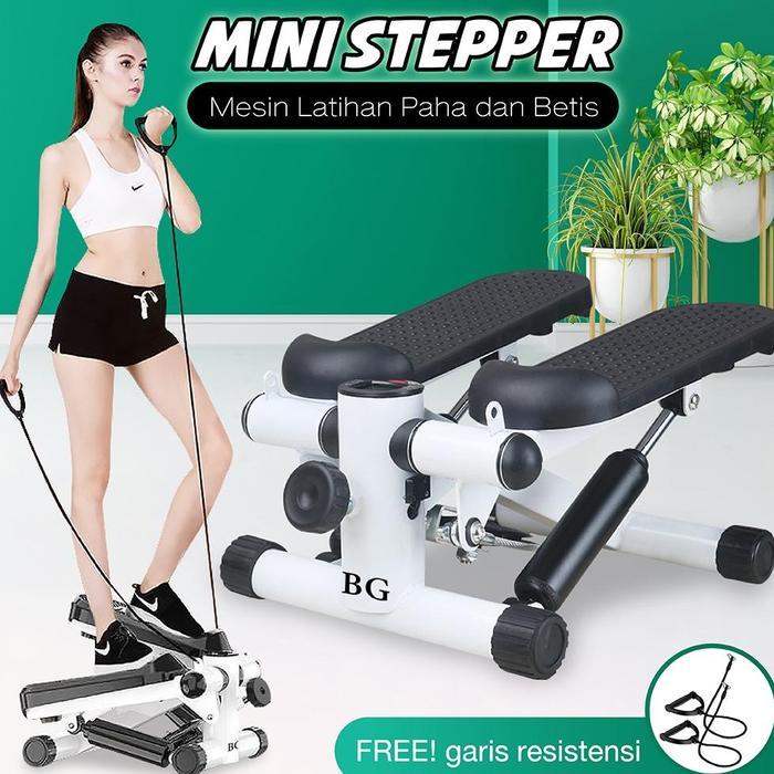 HTD Sport MSP400 Mini Stepper Olahraga Air Climber Walker Glider Gym Pink