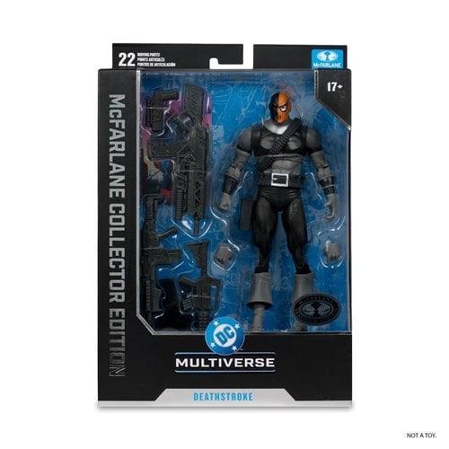 Mcfarlane Dc Mcfarlane Collector Edition Wave 12 #46 Deathstroke The Terminator Platinum Edition