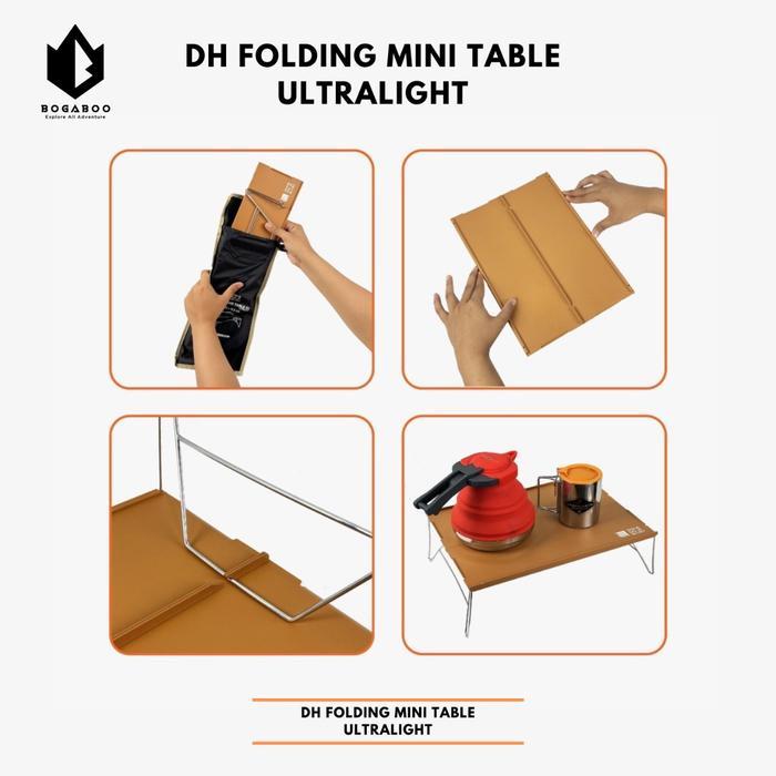 Eiger Hike Adventure - Bisa Folding Mini Table 02 - Meja Lipat Mini - Meja Camping Piknik Outdoor