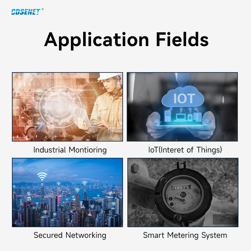 433/470/868/915Mhz Sx1302 Lorawan Gateway Module Lora Tx Rx Module Cdsenet E106 27Dbm Wireless Rf