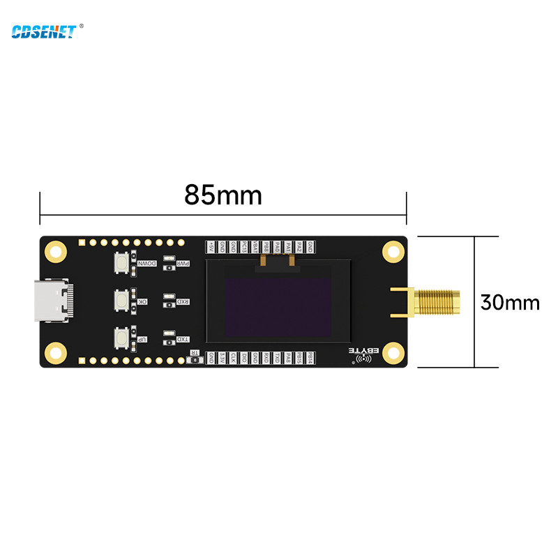 868/915M Lora Rf Transceiver Offline Test Development Kit Oled Display Cdsenet E32-Sc Series