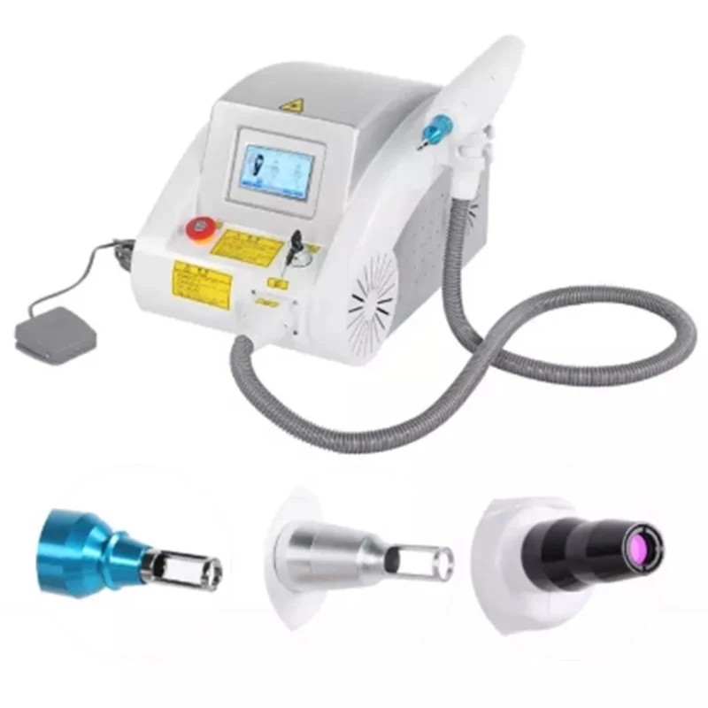 CE Portable q switch nd yag laser tattoo removal machine 1064nm 532nm 1320nm skin whitening pigment 