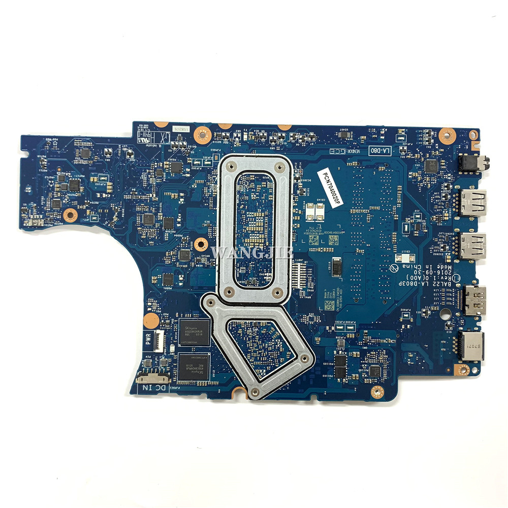Used For DELL Inspiron 15 5565 Laptop Motherboard CN-0G89K3 0G89K3 G89K3 With A12-9700P 2.5 GHz BAL2