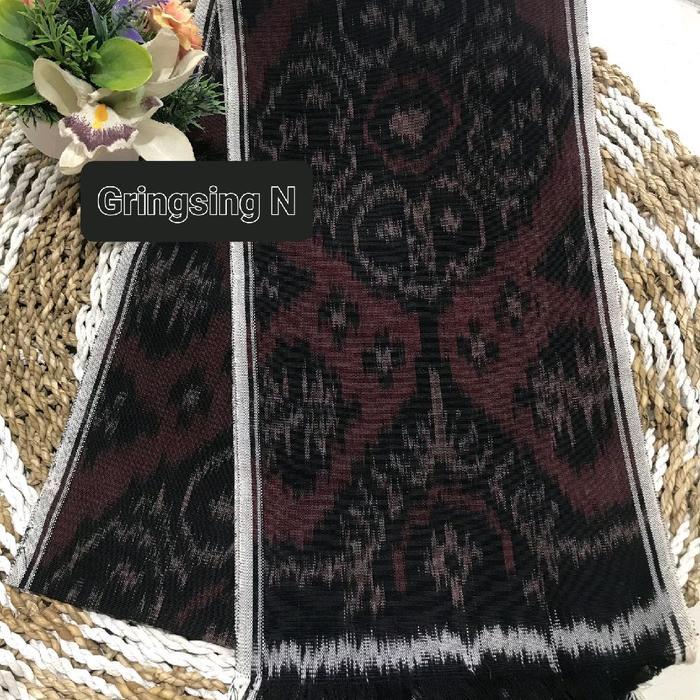 Selendang Plendoan Besar // Peplendoan Gringsing Bali