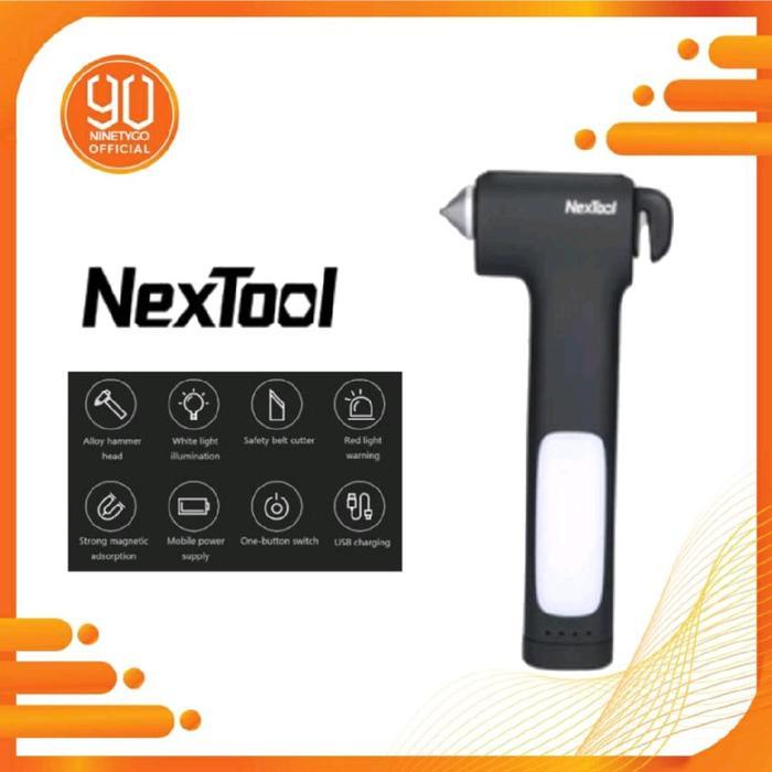 NexTool 4 in 1 Multifunctional Seek Survival Hammer Window Breaker