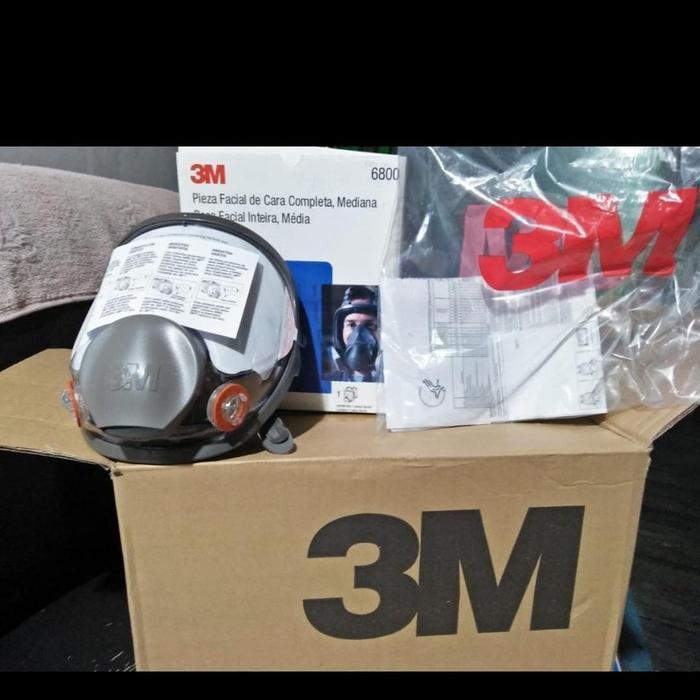 3M masker full face respirator 6800