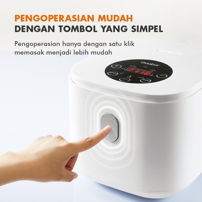 Gaabor Rice Cooker Magic Com 400W 1L Serbaguna Anti Lengket Penanak Nasi MagicCom Digital 2.5L