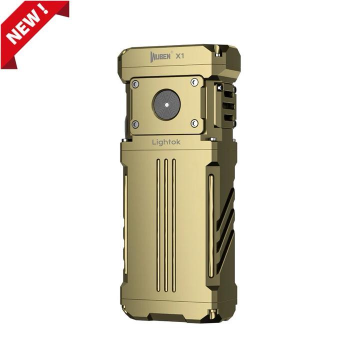 Wuben Lightok X1 Brightest LED Flashlight Senter - 12000 Lumens 303 Meters